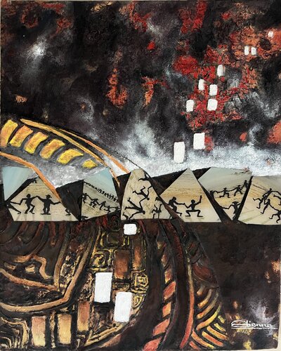Ronde de Jean pierre Etienne, Pintura a la venta en Singulart