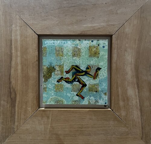 Par la lucarne van Jean pierre Etienne, Schilderij te koop op Singulart