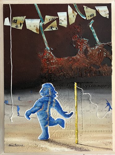Déformatage von Jean pierre Etienne, Malerei kaufen auf Singulart