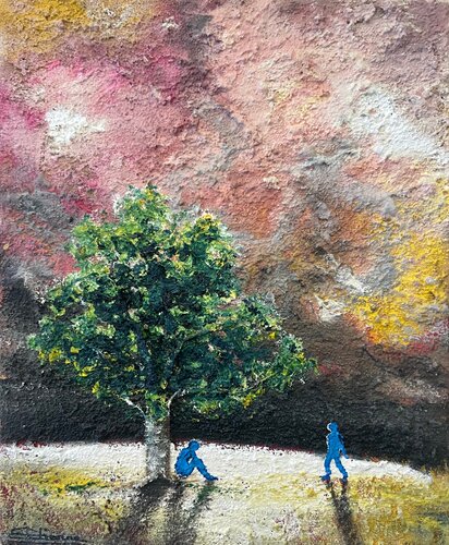 RDV di Jean pierre Etienne, Pittura in vendita su Singulart