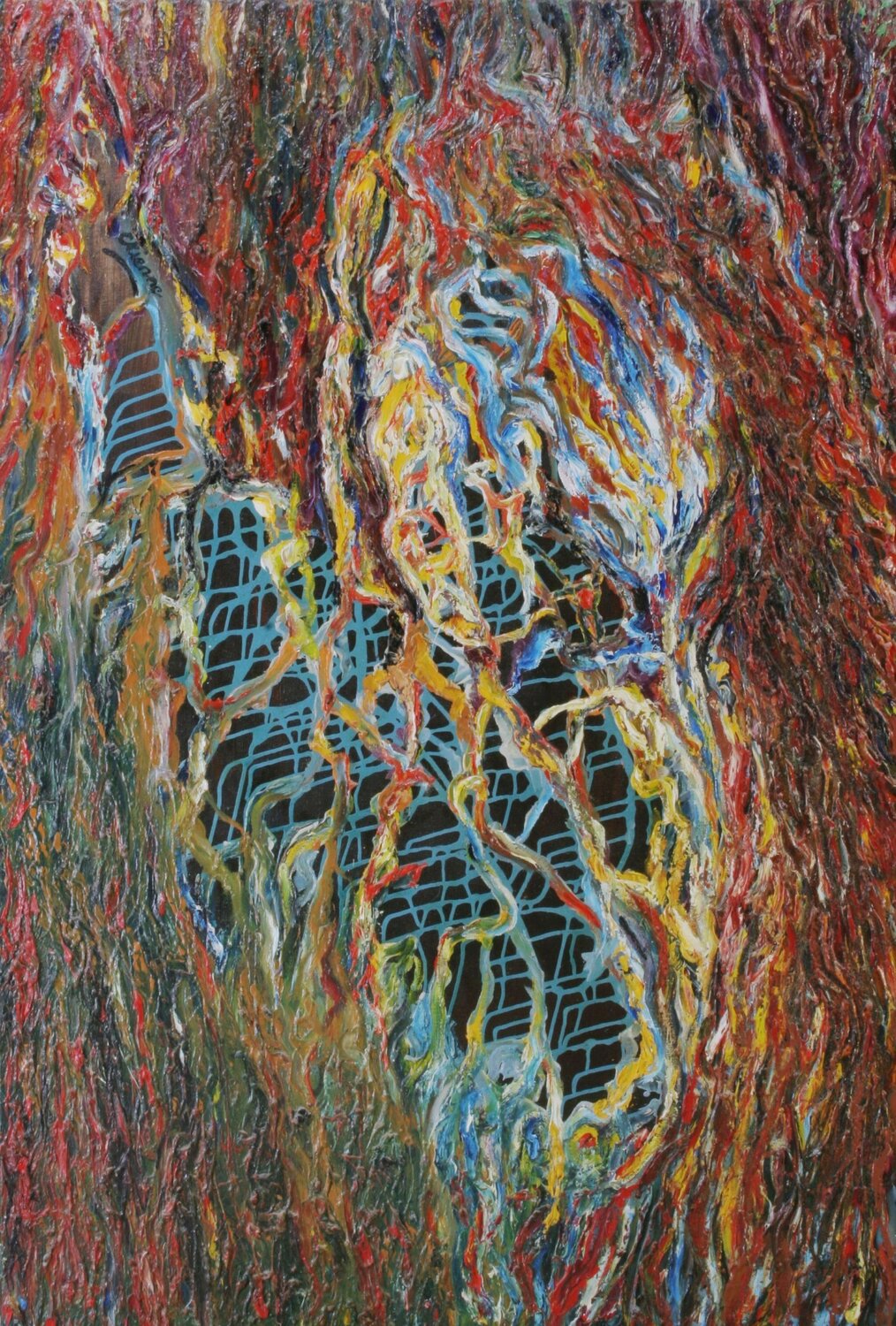 La mère et l'enfant Jean pierre Etienne Originalgemälde zu verkaufen
