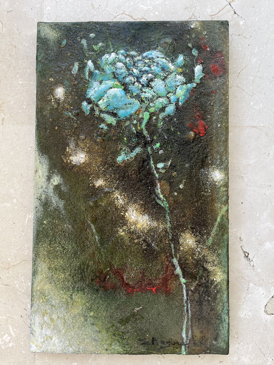 Fleur de lave Jean pierre Etienne