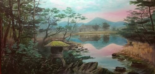 "Karamono" van Mikel Richard, Schilderij te koop op Singulart