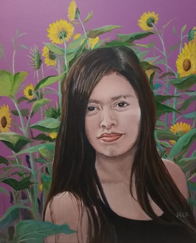 Tina van Mikel Richard, Schilderij te koop op Singulart