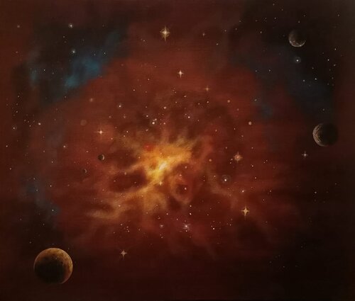Naissance van Mikel Richard, Schilderij te koop op Singulart