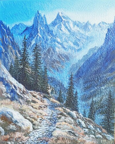 Randonnée von Mikel Richard, Malerei kaufen auf Singulart