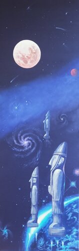 Les protecteurs von Mikel Richard, Malerei kaufen auf Singulart