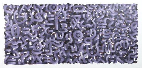 Purple Heads von Rimp, Malerei kaufen auf Singulart