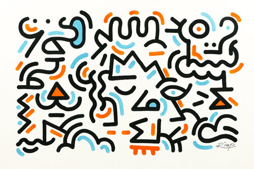 Prowling by Rimp, 회화 for Sale on Singulart