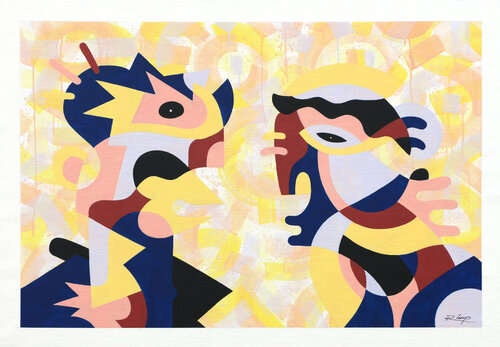 Les Amoureux von Rimp, Malerei kaufen auf Singulart