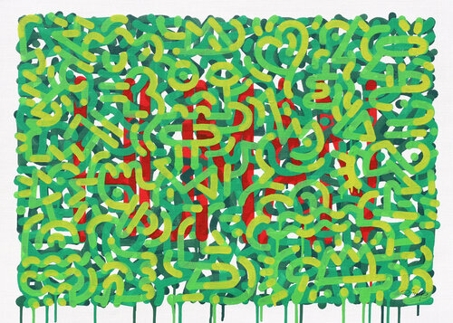 Human by Rimp, 회화 for Sale on Singulart