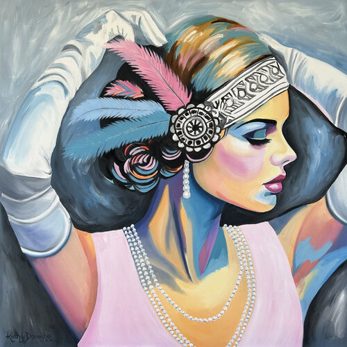 The Gadsby Girl van Kathy Donachie, Schilderij te koop op Singulart