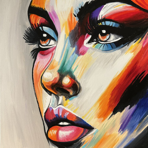 Eyes Open van Kathy Donachie, Schilderij te koop op Singulart