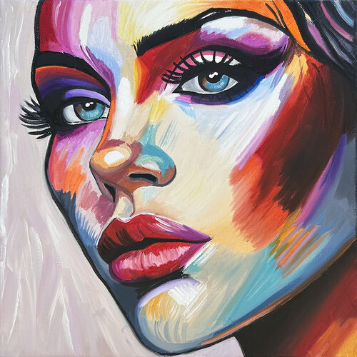 The Gaze van Kathy Donachie, Schilderij te koop op Singulart