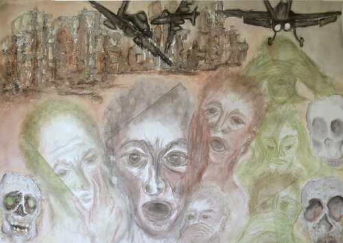 der SINN lose Mensch VII de Annachrista Kroll-Buchholz, Pintura a la venta en Singulart