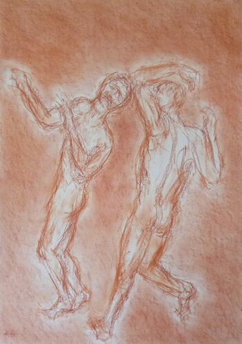 Bewegungsstudie 06 by Annachrista Kroll-Buchholz, Work on Paper for Sale on Singulart