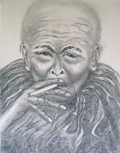 Die Lust der Sucht by Annachrista Kroll-Buchholz, Work on Paper for Sale on Singulart