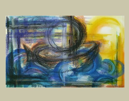 Fahrt ins Licht by Annachrista Kroll-Buchholz, Work on Paper for Sale on Singulart
