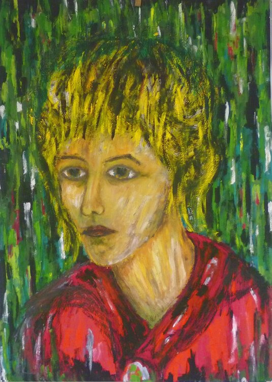 Selbstbildnis MCMLXV Annachrista Kroll-Buchholz
