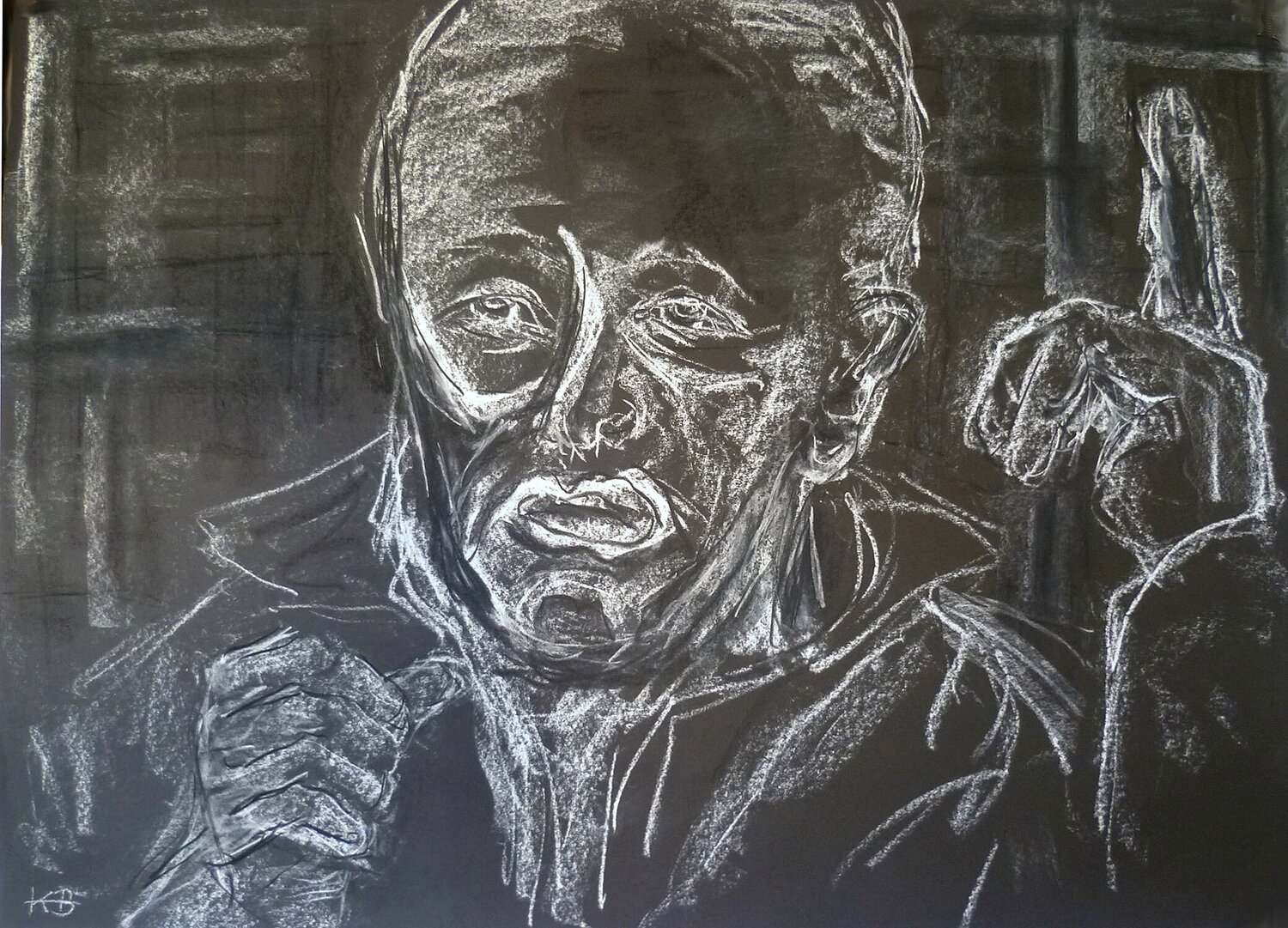 Der Besserwisser Annachrista Kroll-Buchholz Work on Paper for sale