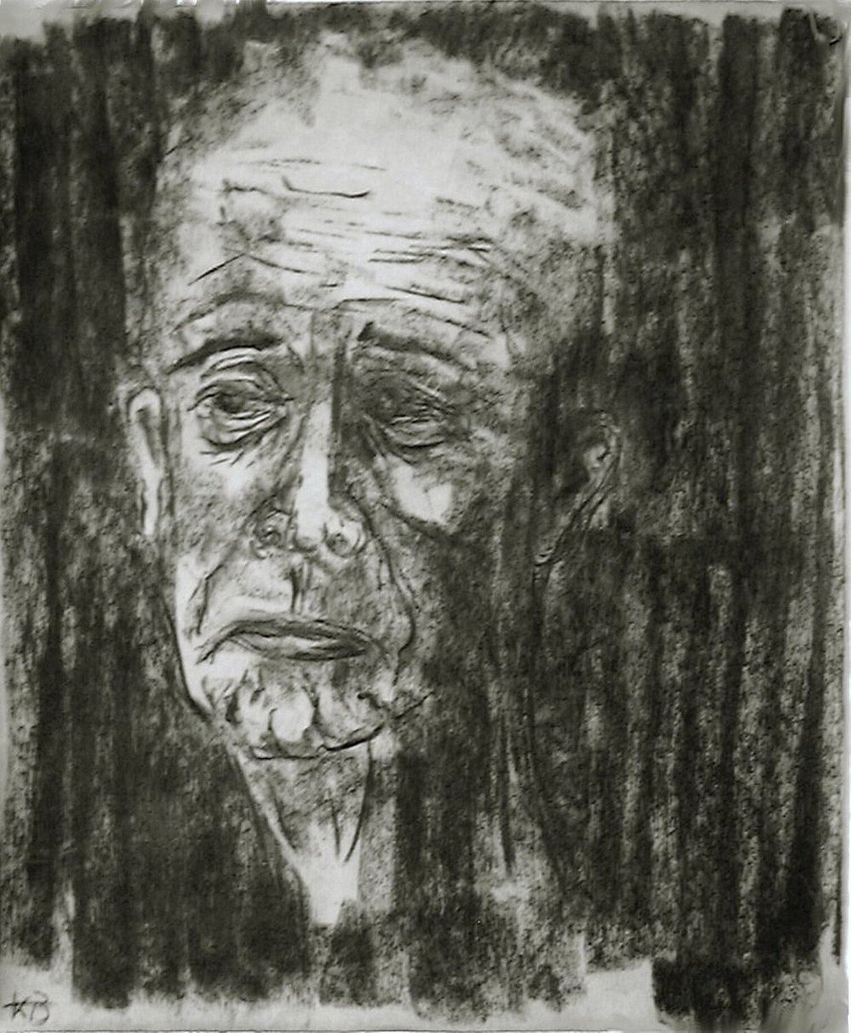 Nachdenklichkeit Annachrista Kroll-Buchholz Origineel schilderij te koop
