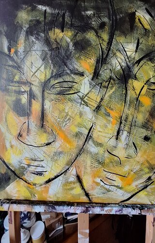 Elder Wisdom van Zulma Brooks, Schilderij te koop op Singulart