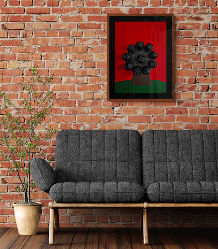 Bantu Baby - Limited Edition Framed Print by Zulma Brooks, Print for Sale on Singulart