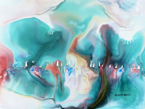 Zephyr di Christine Beard, Pittura in vendita su Singulart
