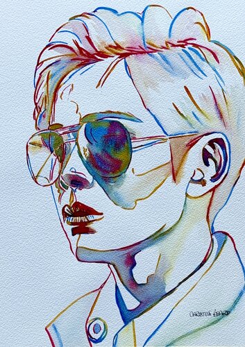 Such Professionalism 51742 di Christine Beard, Pittura in vendita su Singulart