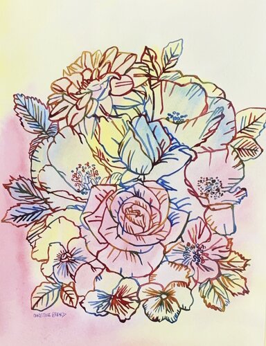 Held In Light 517113 van Christine Beard, Schilderij te koop op Singulart