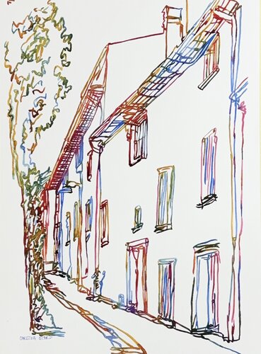 A Corner of Calm 517145 di Christine Beard, Pittura in vendita su Singulart