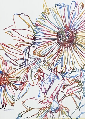 Held in the Breeze 517150 di Christine Beard, Pittura in vendita su Singulart