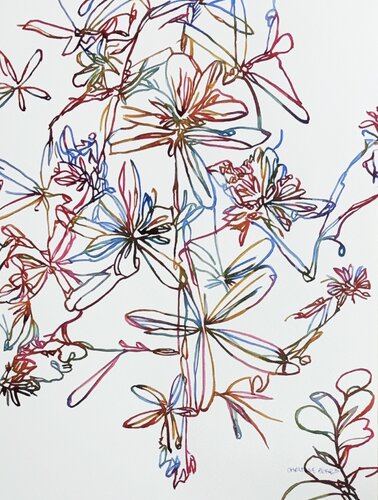 Soft Geometry 517151 de Christine Beard, Pintura a la venta en Singulart