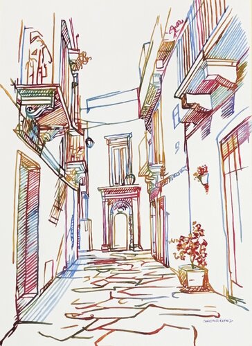 Between White Walls 517175 by Christine Beard, 油畫 for Sale on Singulart