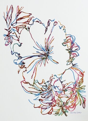 Quiet Stem 517168 di Christine Beard, Pittura in vendita su Singulart