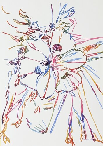 Where Colour Breaks Open 517185 by Christine Beard, Painting for Sale on Singulart