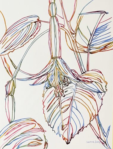 The Space Between Stems 517196 van Christine Beard, Schilderij te koop op Singulart