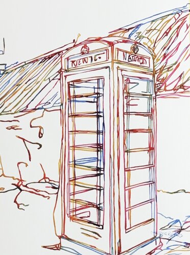 Call Back Later 517198 by Christine Beard, Painting for Sale on Singulart