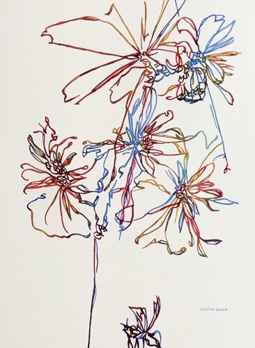 Bright At The Edges 517213 di Christine Beard, Pittura in vendita su Singulart