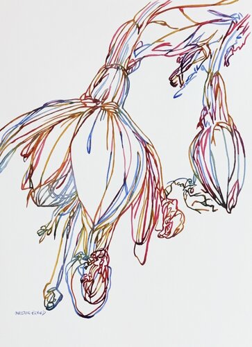 Stillness Hanging 517223 di Christine Beard, Pittura in vendita su Singulart