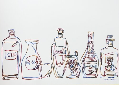A Line of Spirits 517354 by Christine Beard, Painting for Sale on Singulart