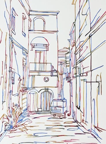 The Quiet Arrival 517376 by Christine Beard, 絵画 for Sale on Singulart