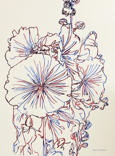 Botanical Rhythm 517393 van Christine Beard, Schilderij te koop op Singulart