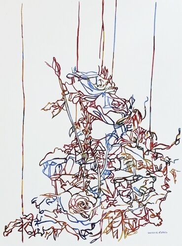 Vertical Garden 517403 by Christine Beard, Painting for Sale on Singulart