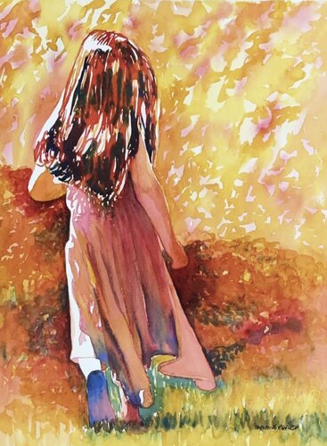 A World of Her Own 517407 von Christine Beard, Malerei kaufen auf Singulart