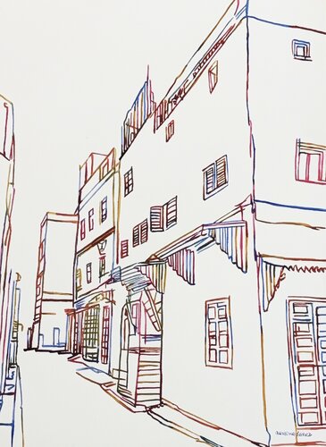 The Long Way Through 517424 by Christine Beard, 회화 for Sale on Singulart