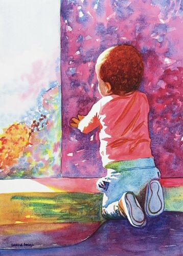 First Light 517425 par Christine Beard, Peinture en vente sur Singulart