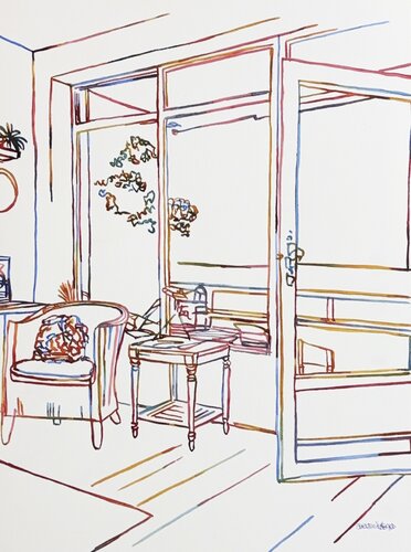 The Open Door 517431 by Christine Beard, 회화 for Sale on Singulart