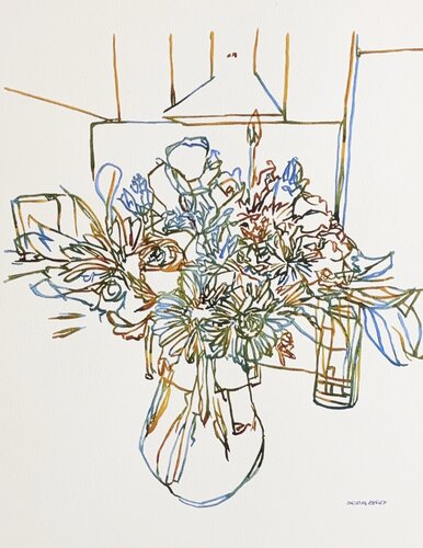 A Quiet Arrangement 517429 de Christine Beard, Pintura a la venta en Singulart
