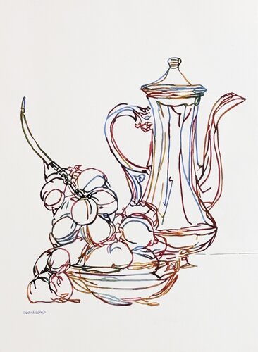 The Silver Pour 517452 de Christine Beard, Pintura a la venta en Singulart